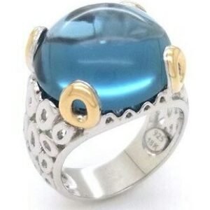 anillo plata oro hialeah