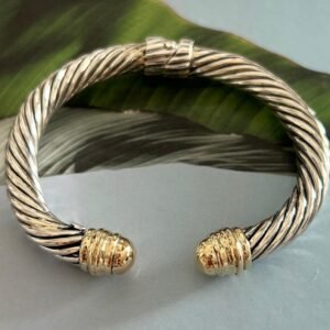 PULSERA ARKANSAS ORO Y PLATA