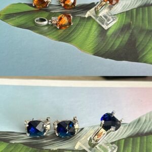 Set ambar plata oro Tucson